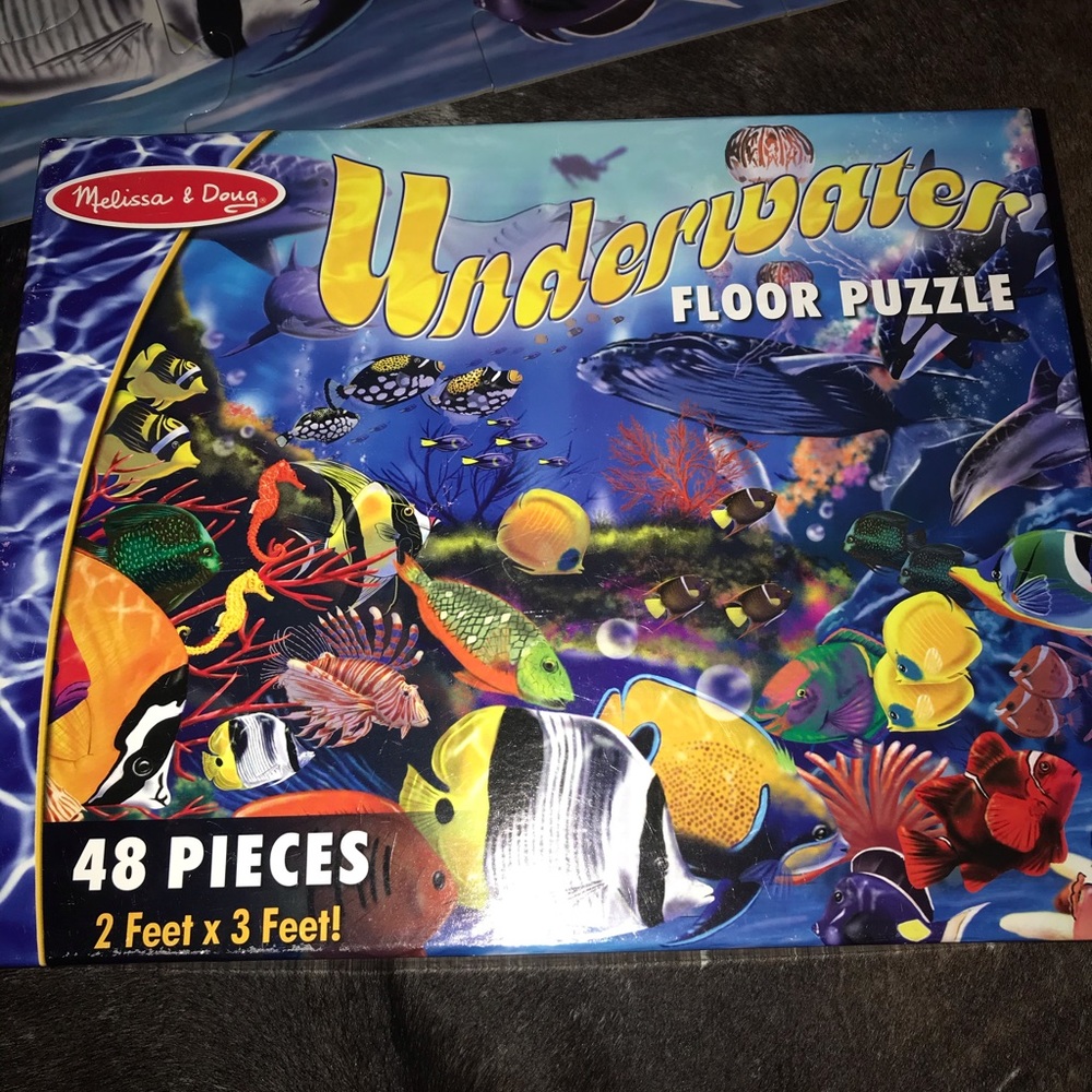 Underwater Floor Puzzle 🧩